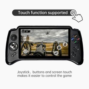 Portable Game Players Powkiddy X17 Android 7.0 Handheld Console 7-Inch IPS Touch Screen MTK 8163 Quad Core 2G RAM 32G ROM Retro