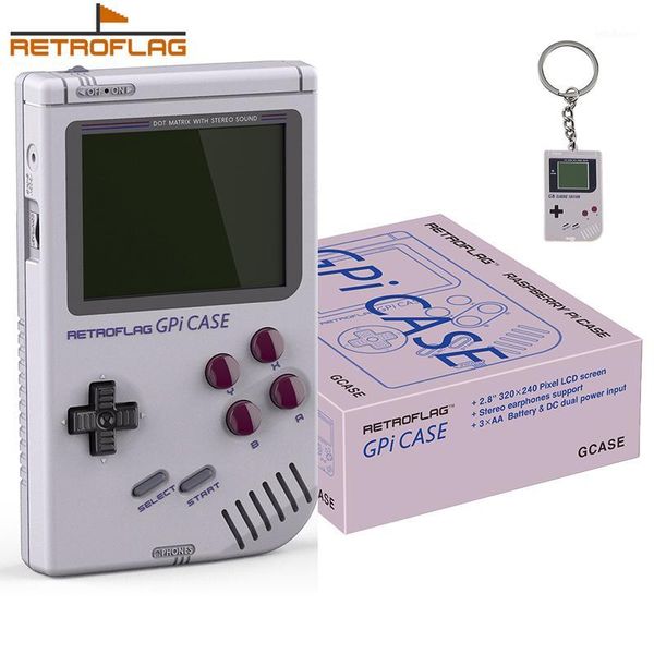 Reproductores de juegos portátiles Retroflag GPi CASE para Raspberry Pi Zero y W con apagado seguro1