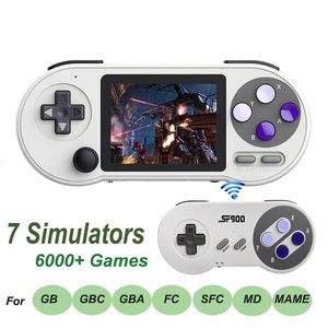 Draagbare gamespelers SF2000 Videogame Portatil Jueogs Consolas Retro handheld gamingconsole Mini TV Handheld gamespelers Emulador met 6000 games 230824