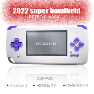 Portable Game Players Super Handheld Retro Classic HD Interface Wireless Handle ondersteunt SD2 SNES Everdrive Series Games 230114