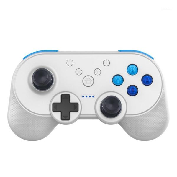 Reproductores de juegos portátiles Mini Gamepad inalámbrico Bluetooth NFC Dual Motor Joystick Controller apto para Switch Pro Console Accessories1