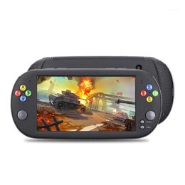 Joueurs de jeu portables X16 7 pouces écran LCD lecteur portable 8GB rétro classique Support TV sortie MP3 pour Neogeo Arcade1