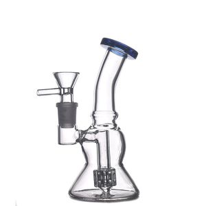 Vaso de vidrio portátil Bong Hookah Tipes de agua Matriz Perc Ligas Dab Heady CHICHA CABAJE DE ASS CONSEGRADOS SUBILLOS DE CABAJES SUMINISTROS CON TUBO DE CUMPIERA DE ACEITE MAL DE LA VADOR