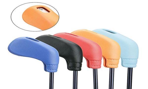 Couvre-têtes de golf portable Universal TPE Golf Club Iron Headvers Protector Practical Golf Accessoires Cadeaux pour hommes et femmes 0701537628