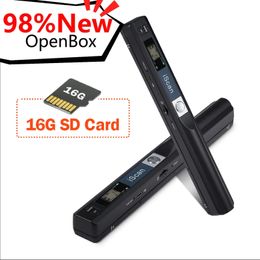 Escáner de documentos portátiles de mano con una tarjeta microSD de 16 GB Mini escáner de pluma Imagen A4 Tamaño 900DPI JPEG/Formato PDF 240416