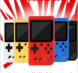 Consola de videojuegos portátiles Retro 8 bit Mini Players 400 Juegos 3 en 1 AV Pocket Gameboy Color LCD DHL1291236