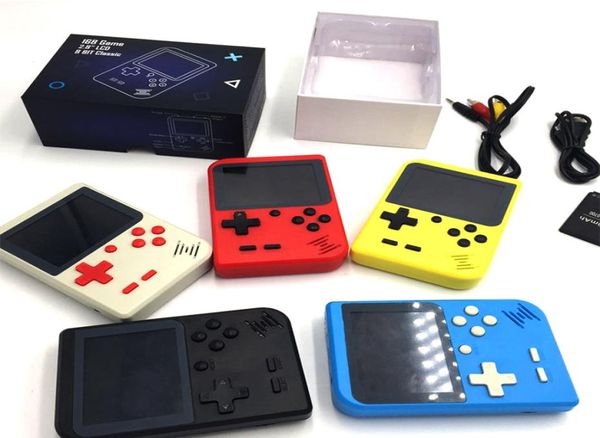 Console de jeu vidéo portable Retro Mini Game Players 400 Jeux 3 en 1 Jeux AV Pocket Gameboy Color LCD1707188