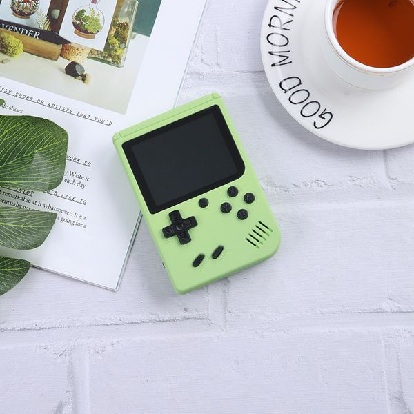 Consola de videojuegos portátil de mano Retro 8 bit Mini Players 400 Juegos 3 en 1 AV Pocket Gameboy Color LCD Kids Gift