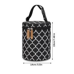 Sac de biberon hangable portable sac à biberon isolée de biberon de congélateur parfait pour la garderie voyage de retour au travail maman en soins infirmiers