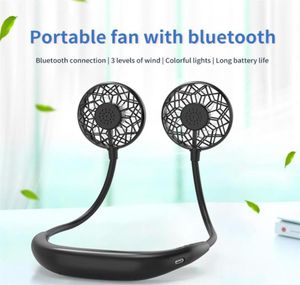 Draagbare Bluetooth-ventilator met hangende nek en USB-oplaadgadgets211l7341584