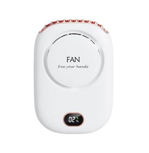 Ventilateur de cou suspendu Portable, refroidisseur d'air, Rechargeable par USB, refroidissement de l'air d'été, sans lame, Mini ventilateur électrique muet