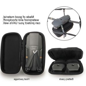 Livraison gratuite Boîte de rangement pour organisateur d'émetteur Hardshell portable et sac de boîtier de corps de drone Étui de protection pour DJI MAVIC PRO Lccka