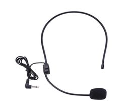 Casque Portable Microphone filaire 35mm mobile Flexible écouteur dynamique Jack micro pour haut-parleur Guide touristique enseignement conférence9455668