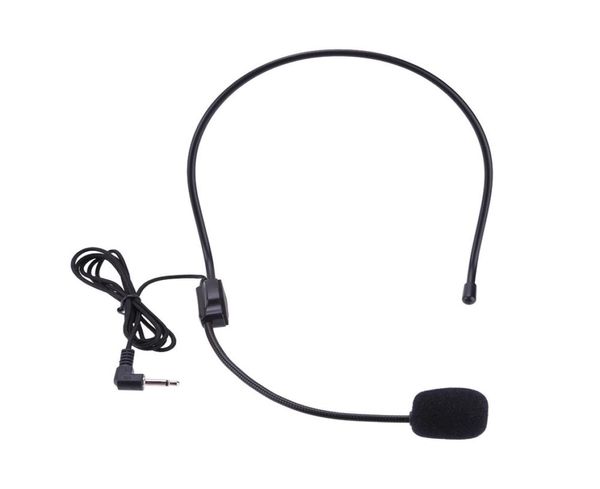 Casque Portable Microphone filaire 35mm mobile Flexible écouteur dynamique Jack micro pour haut-parleur Guide touristique enseignement conférence 4788056