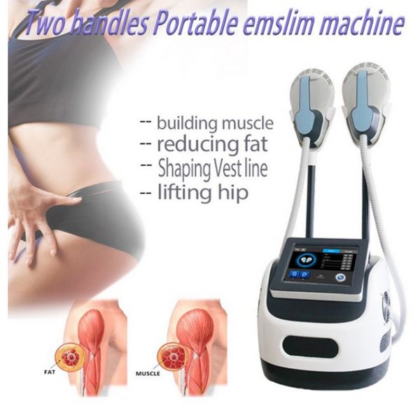 Máquina portátil de adelgazamiento corporal Hiemt Emslim, eliminación de grasa, barriga, músculos abdominales, construcción firme, Abs Ems, estimulador muscular 233