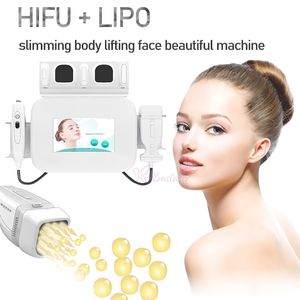 Draagbare Hifu Liposonix Machine Body Slimming Cellulitis Removal Face Lifting Liposonic High Intensity Focused Ultrasound Apparatuur
