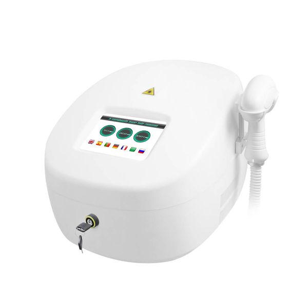 Équipement médical de laser d'épilation de la diode laser électrique permanente portative de la puissance élevée 600W 808 pour des cliniques de station thermale