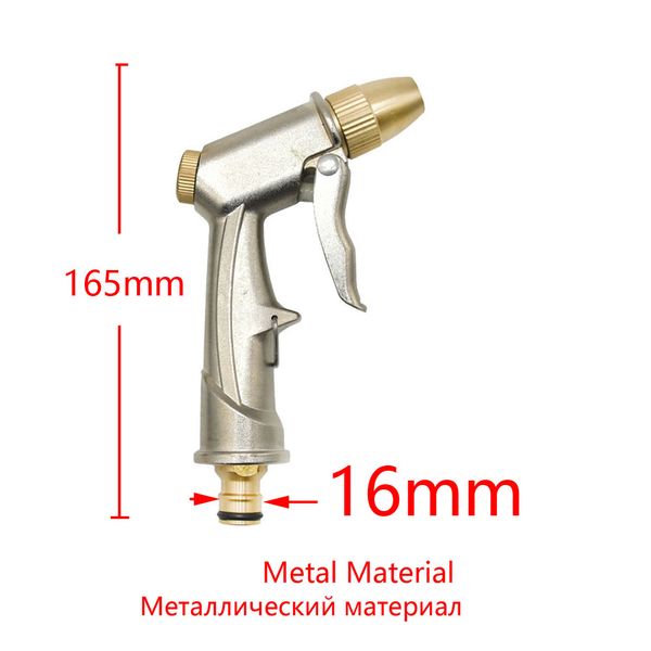 Pistola de agua de alta presión portátil con tubos de primavera EVA lavado de automóvil mágico manguera mágica jardín de jardín césped riega