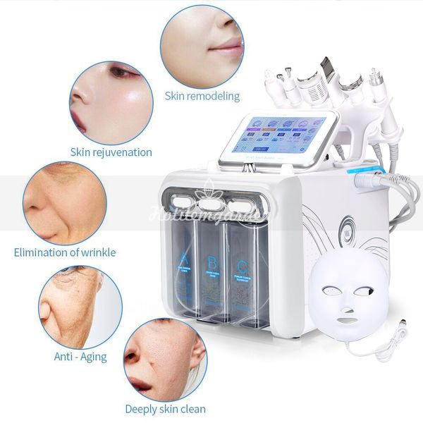 Spa Portable Microdermabrasion Visage Propre Soins De La Peau De Nettoyage De L'eau Oxygène Jet Peel Machine Pour Un Usage Domestique