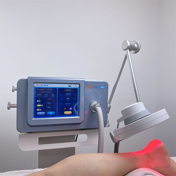 Máquina de masaje de terapia infrarroja portátil para masaje de piernas Dispositivo de magnetoterapia de fisioterapia magnética para fascitis plantar
