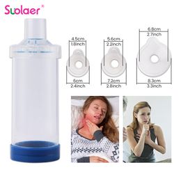 Tasse d'inhalateur portable Nébuliseur universel espaceur de rangement de brume de brouillard ATomizer l'asthme Spaceur Chambre