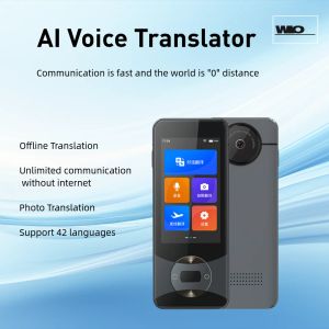 Traducteur vocal bidirectionnel intelligent Portable, éducation commerciale, études à l'étranger, voyage, traduction hors ligne de plusieurs langues