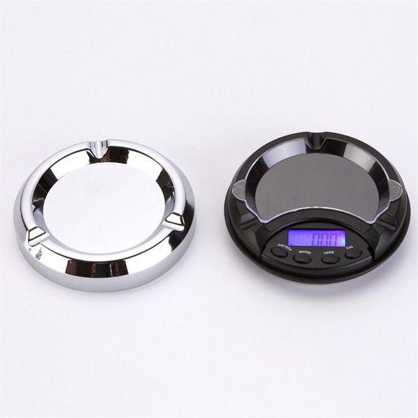 Balance de bijoux portable Mini balance de poche cendrier 0 01g 0 1g cuisine électronique or weight226Y
