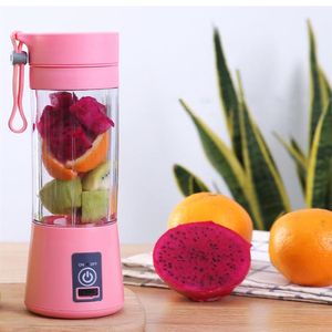 Espremedor portátil elétrico usb recarregável smoothie liquidificador de frutas máquina misturador mini copo suco para casa office329y