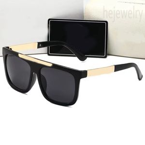 Gafas de mujer portátiles protección uv gafas de sol de diseño hombres de gran tamaño lunette homme multi estilo marco letras para hombre gafas de sol de diseño moderno PJ059 B23