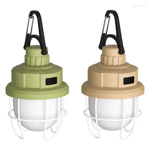 Lanternes portatives 360 ° Rotation Tente Lampe Batterie Lanterne BBQ Camping Lumière Ampoule Extérieure USB LED Lumières De Secours Pour Patio Porche Jardin