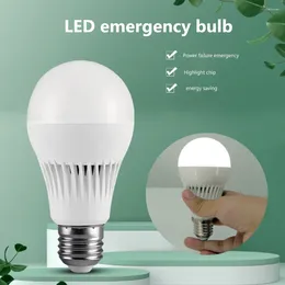 Lanternes portables 5/7/9/12W Bulbe d'urgence Light Rechargeable E27 Smart Energy Saving Environmental pour le salon Salle de bain