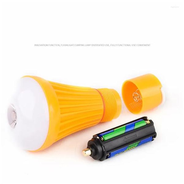 Linternas portátiles Luz de la cámara Batería 4 Modos 6led 3W Torch Magnet Lámpara de colgación Iluminación para deportes de entrega de caída al aire libre Campín Dhrqn