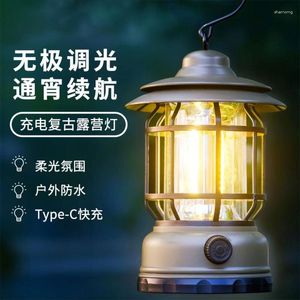 Lanternes portables Explosion Retro Camping Lamps Out Outdoor Camp Lighting Home Emergency Tent Lantern Multifunctional Symphrispim