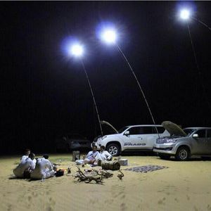 Draagbare lantaarns Vispaal Licht COB LED Outdoor Camping Lampen Hoek verstelbaar