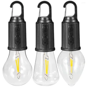 Draagbare lantaarns hangend met haak Mini noodverlichting Type C Oplaadverlichting Lantaarn Waterdicht voor BBQ-verkenning