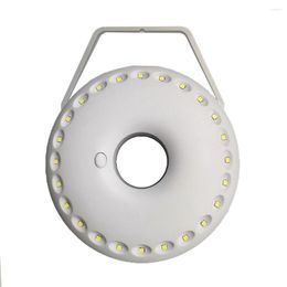 Lanternes portables KB501 Utilisez la batterie Super Birght 24 LED Lampe suspendue de forme ronde pour le camping en plein air Pêche Réparation de voiture Éclairage de bricolage