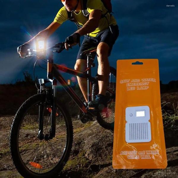 Lanternes portables lampe de Camping en plein air eau salée LED d'urgence pour la pêche de nuit économie d'énergie voyage Suppli S3F2