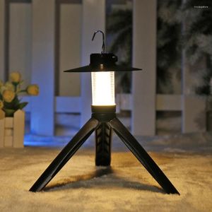 Draagbare lantaarns Outdoor vouwlicht camping lantaarn 10000 mAh noodlichten oplaadbaar 3 modi multifunctionele lamp