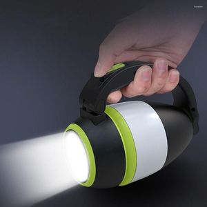 Draagbare lantaarns Outdoor Home Lamp USB Oplaadbare tafel Bureau LED Camping Light Tent Lights noodlampen noodlampen