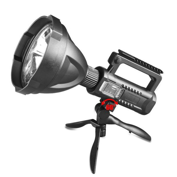 Linternas portátiles Luz fuerte Reflector Iluminación exterior Lámpara de mano LED multifunción Carga USB Almacenamiento de energía a prueba de agua Super brillante THB