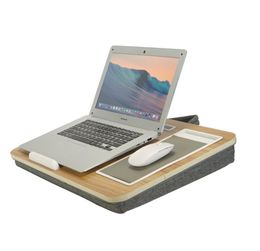 Support d'ordinateur Portable pour bureau, plateau de lit, Table avec tapis de souris, Support de poignet, coussin léger, tablette, téléphone, Lapdesks1315212