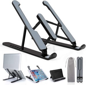 Portable Laptop Stand, Adjustable Laptop Holder Riser Computer Stand for Desk Notebook Stand Mount