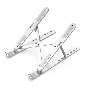 Draagbare Laptop Stand Aluminium Opvouwbare MacBook Pro Ondersteuning Verstelbare Notebook Houder Tablet Basis voor PC Computer