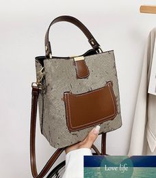 Draagbare tas met grote capaciteit Handtas Dames Betaalbare luxe Mode Herfst en winter Damestassen High Sense Eenvoudige westerse stijl