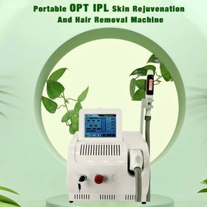 Láser portátil ipl opt depilación dispositivo permanente indoloro corrección de pigmentación máquina depiladora de poros de encogimiento con 100000 disparos