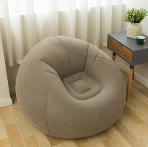 Chaise molle paresseuse portable afflux gonflable Airbac extérieur PVC meuble de meubles loisirs