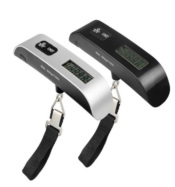 Balance de pesage de bagages numérique suspendue électronique à écran LCD Portable 50kg10g 50kg 110lb balances de poids 9801278