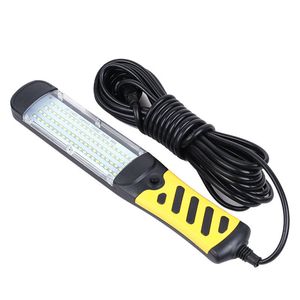 DHL Portable LED Emergency Safety Work Light 80 LED Beads Flashlight Magnetic Car Inspection Repair Handheld Work Lamp