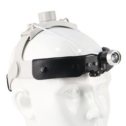 Lampe lumineuse à tête de tête portable avec bandeau pour les phares dentaires 264T