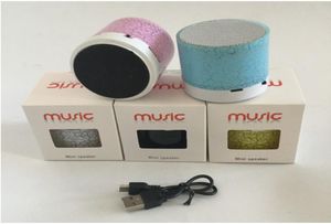 Portable LED Music Mini Stereo Bass -luidspreker voor tablet Mobiele telefoon Laptop MP4 zonder USB -kabel5371392
